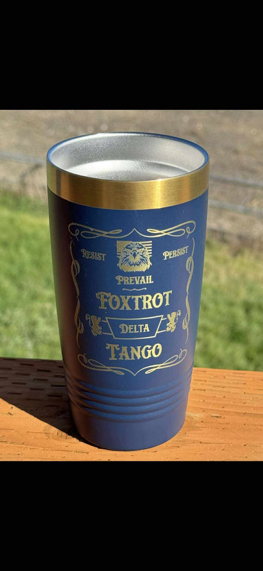 FDT Label - 20 oz Insulated Cups - Free US Shipping!